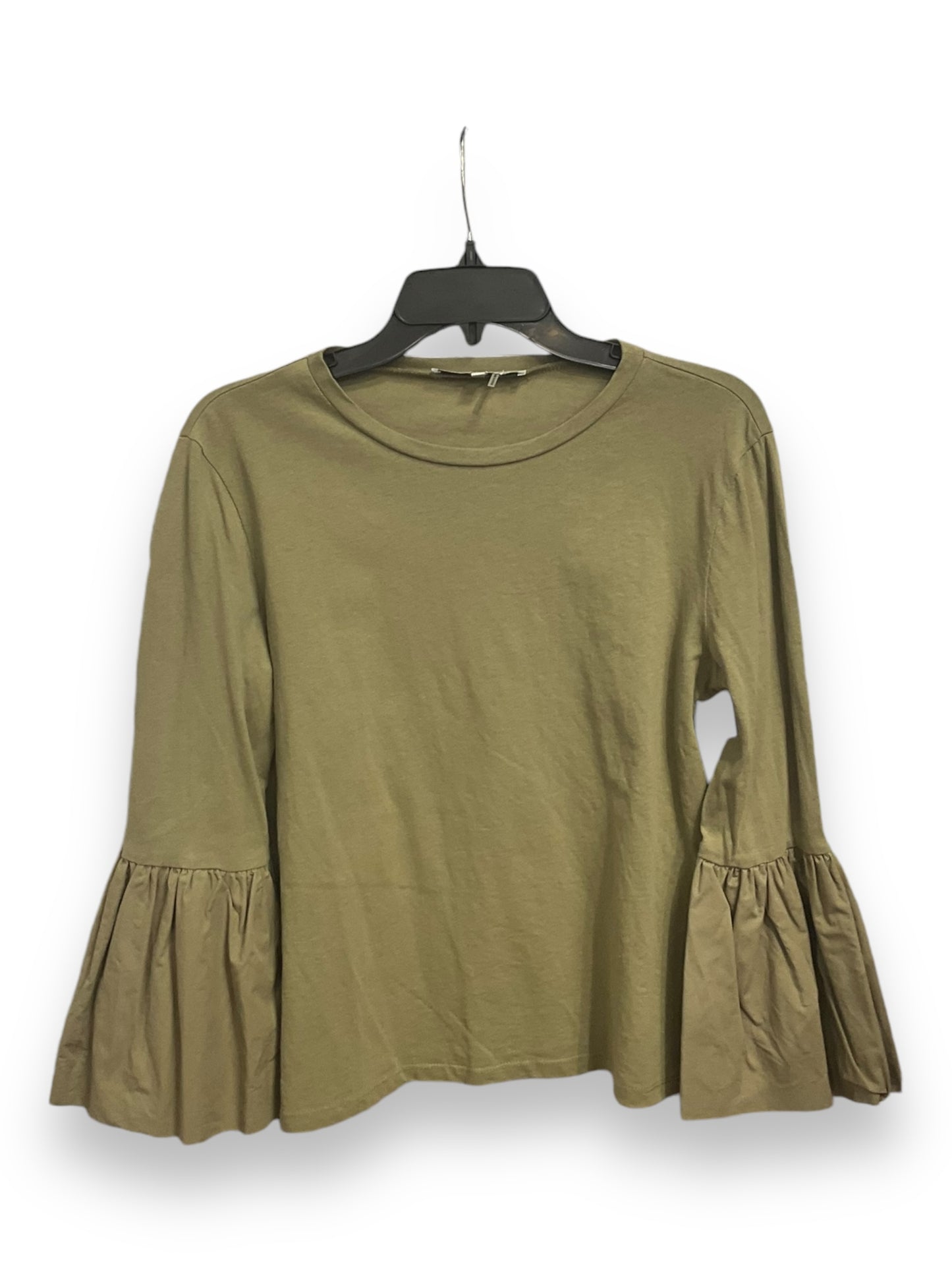 Top 3/4 Sleeve By English Factory In Green, Size: M