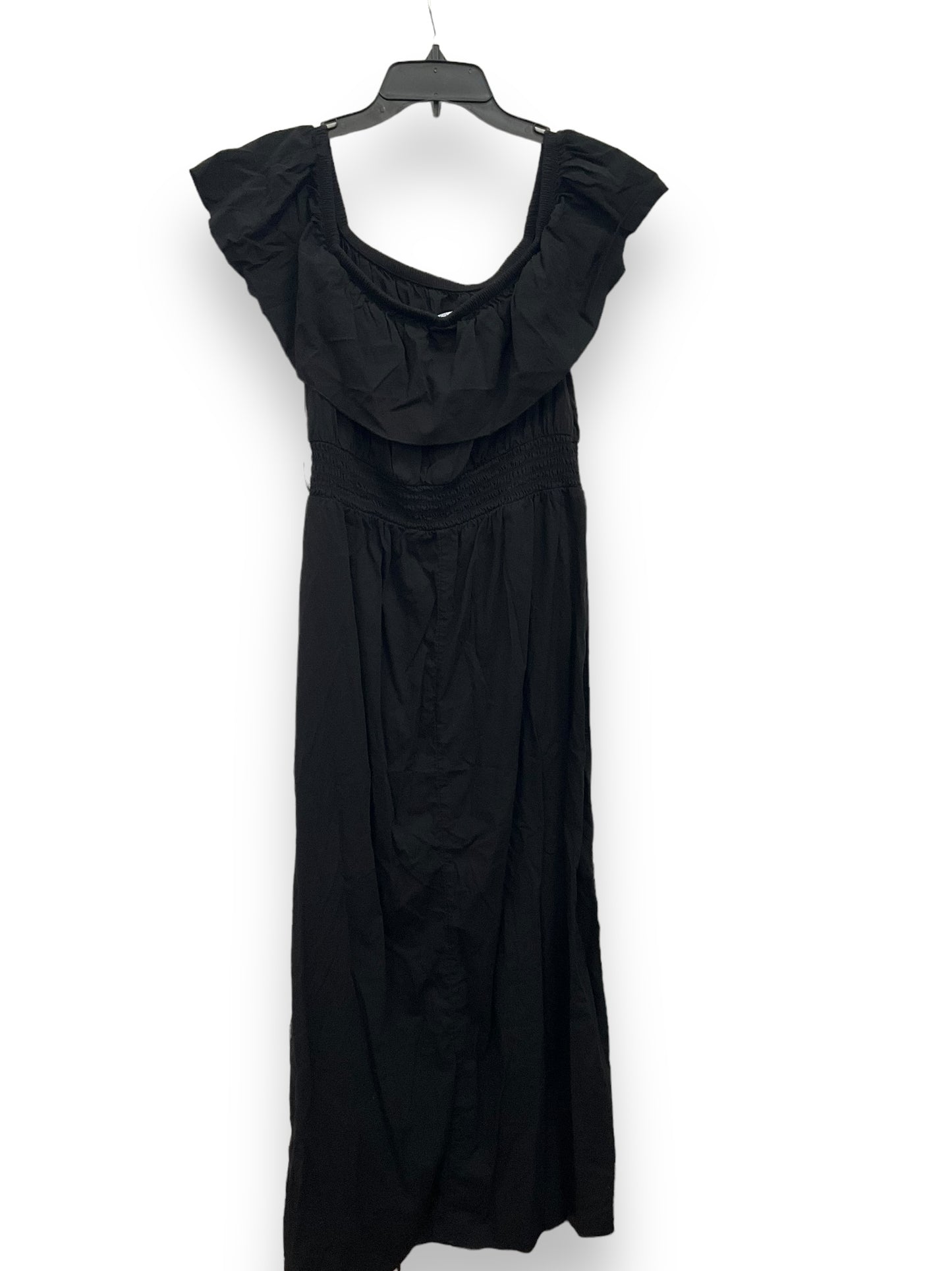 Black Dress Casual Maxi Old Navy, Size L