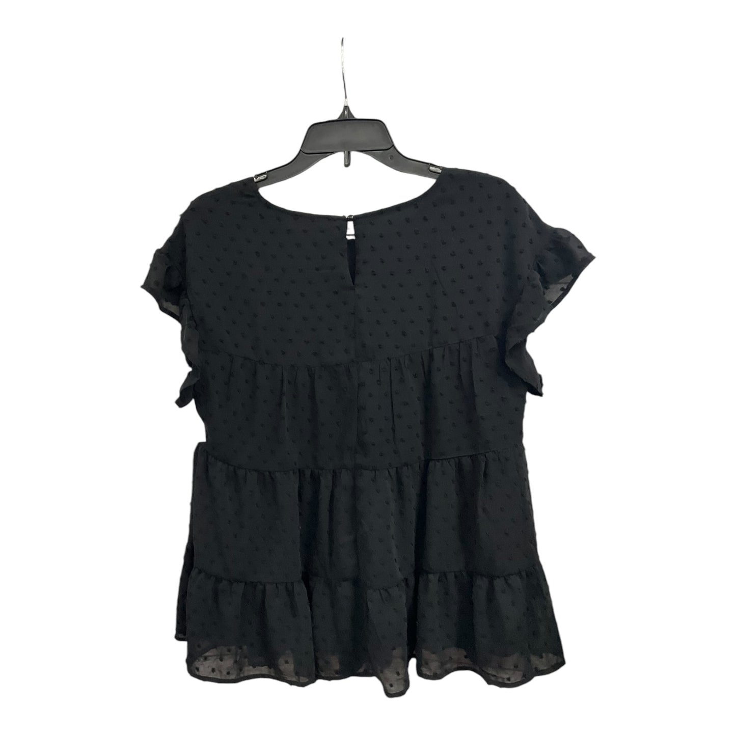 Top Sleeveless By Clothes Mentor In Black, Size: M