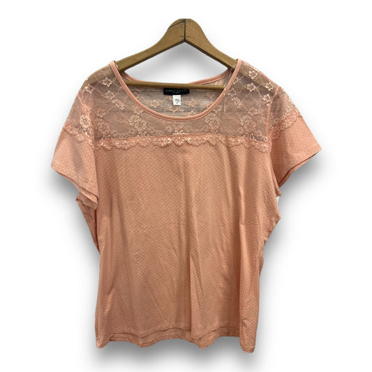 Top Short Sleeve Basic By Simply Styled  Size: Xl