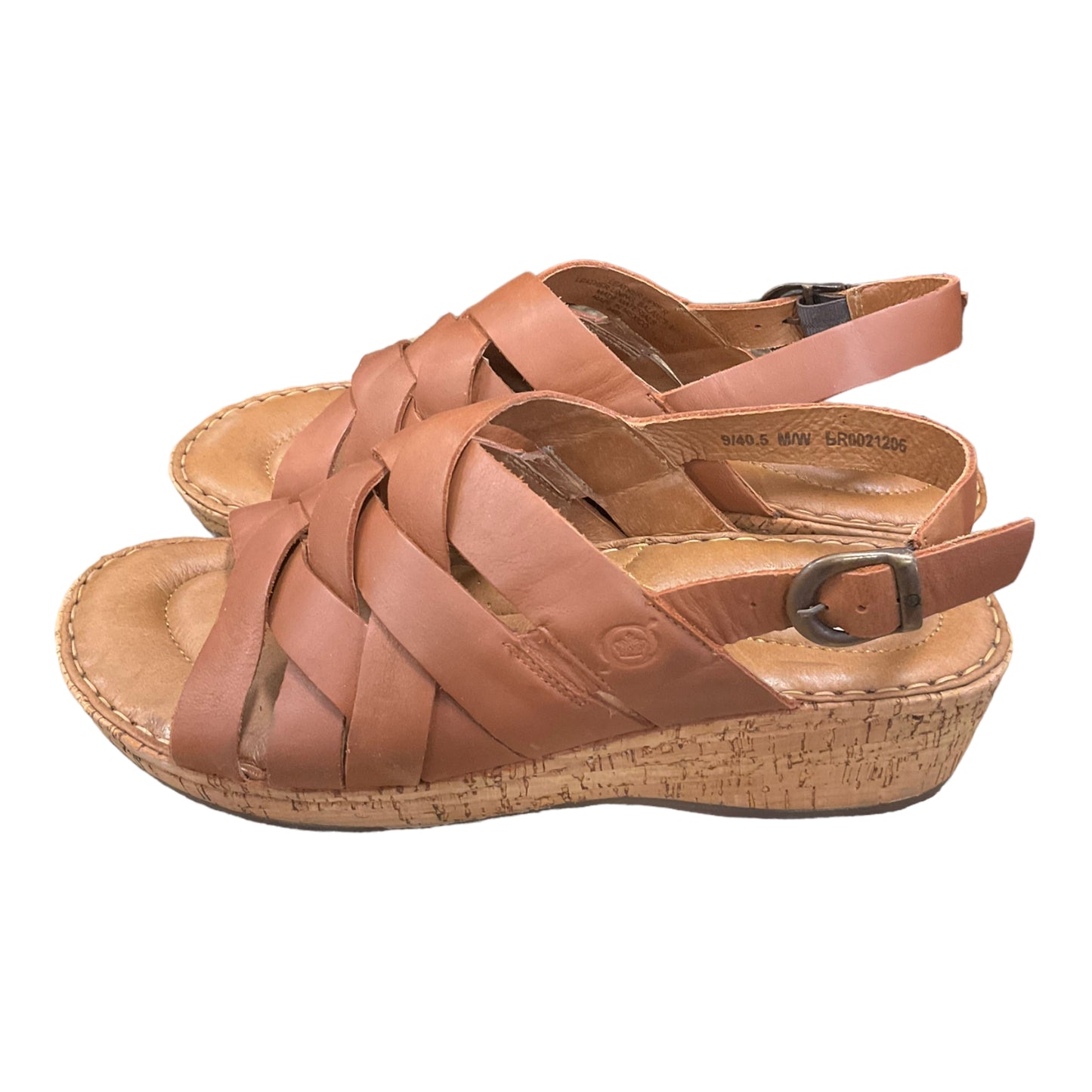Sandals Heels Wedge By Born  Size: 9.5