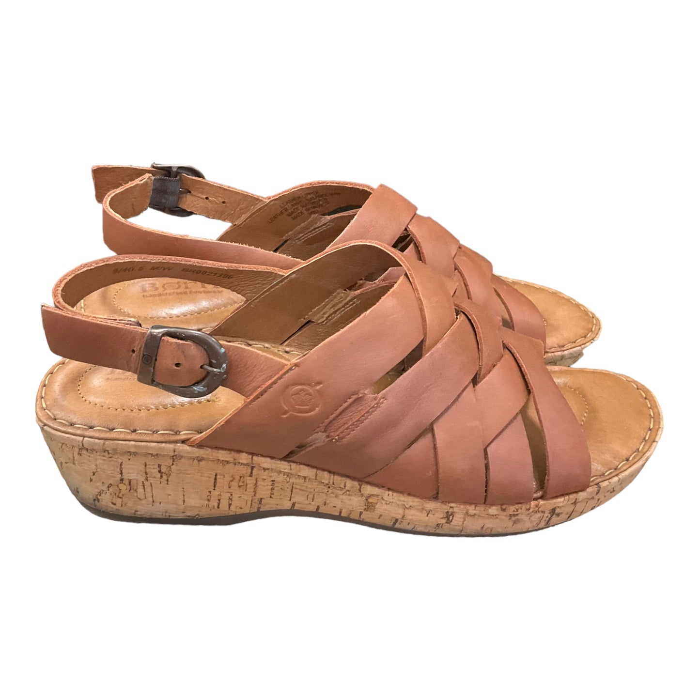Sandals Heels Wedge By Born  Size: 9.5