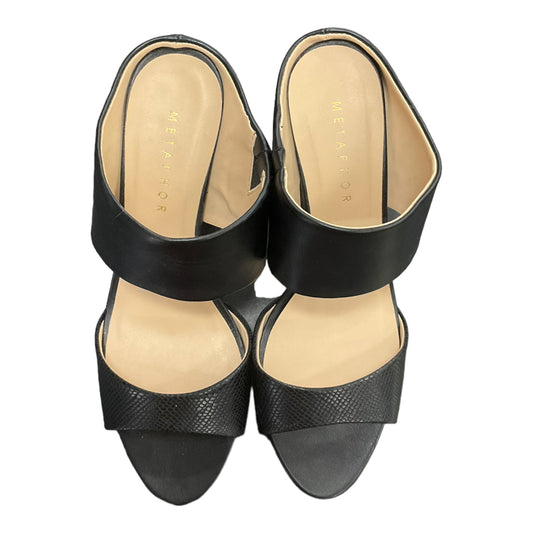 Sandals Heels Block By Metaphor  Size: 8.5
