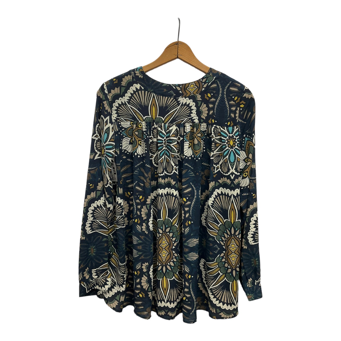 Blouse Long Sleeve By H&m  Size: M
