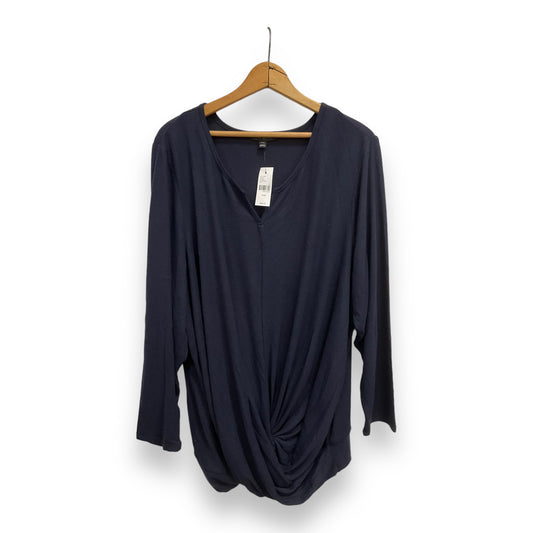 Top Long Sleeve Basic By Lane Bryant  Size: 2x